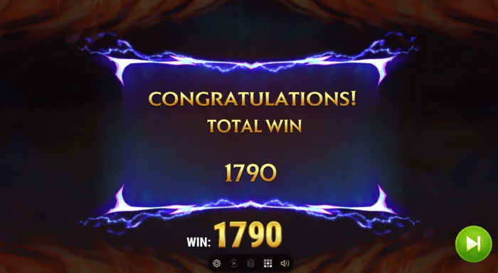 Colt Lightning Inferno total vinst